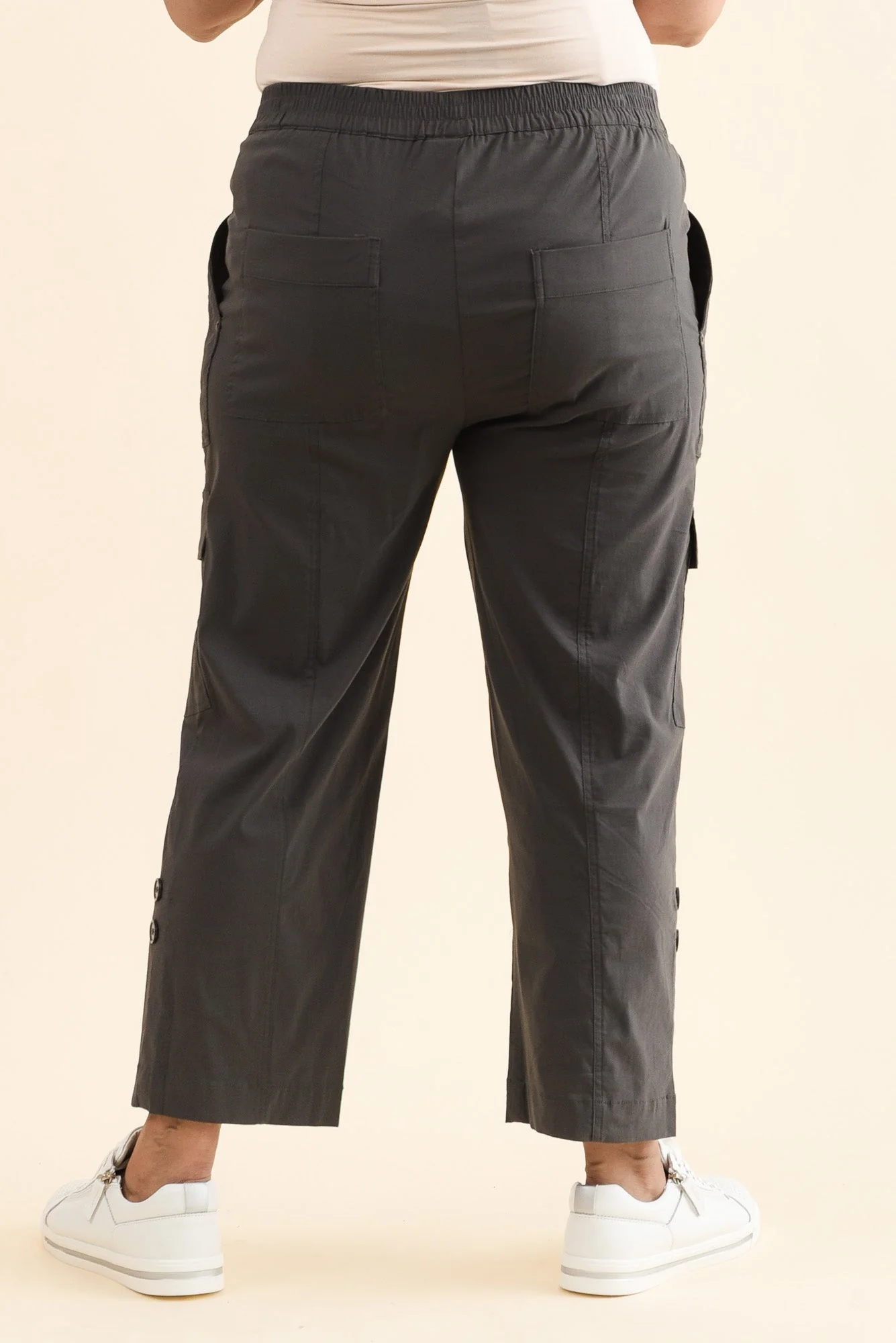 Air-Lite Charcoal Stretch Cargo Pants - Image 12