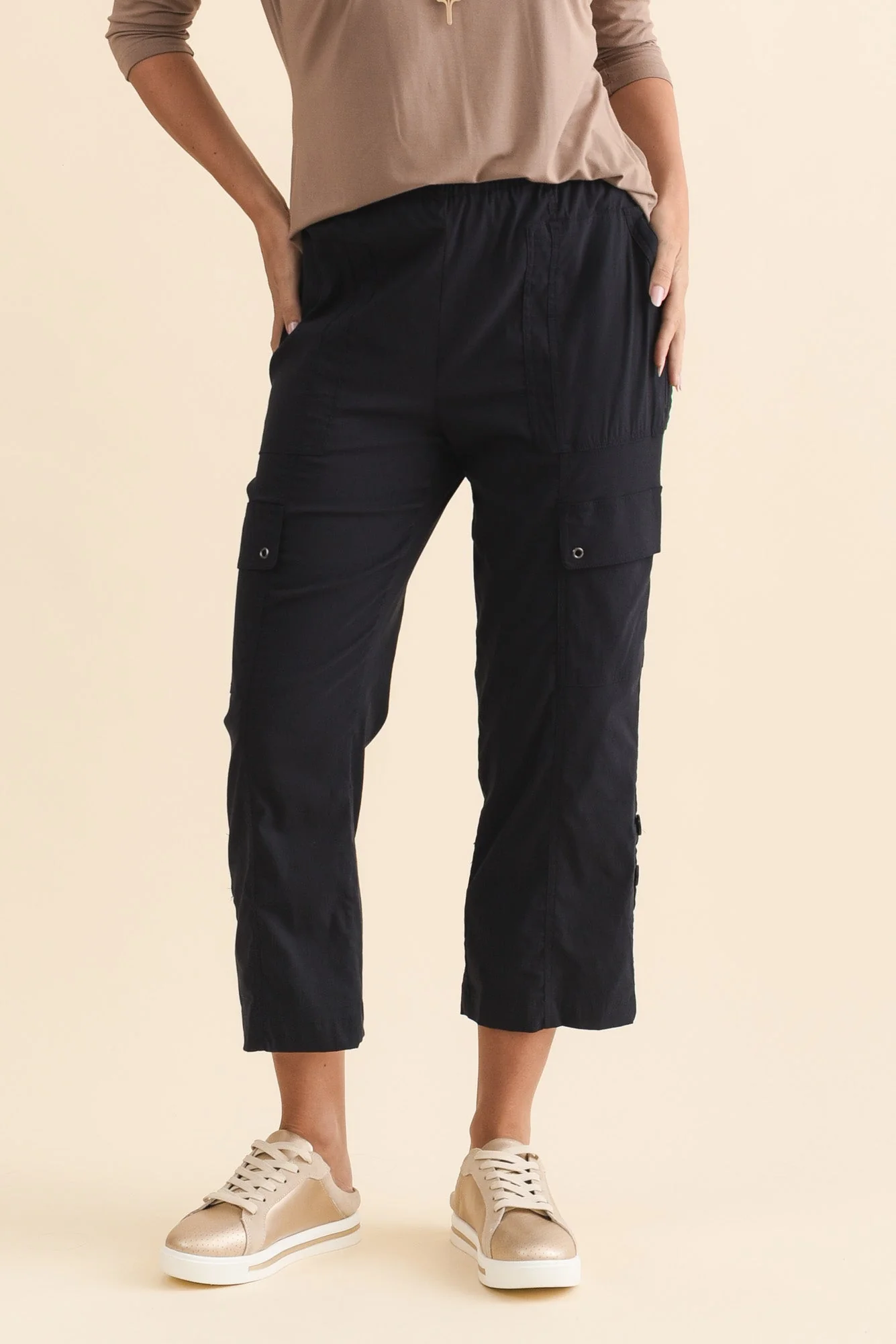 Air-Lite Navy Stretch Cargo Pants - Image 2