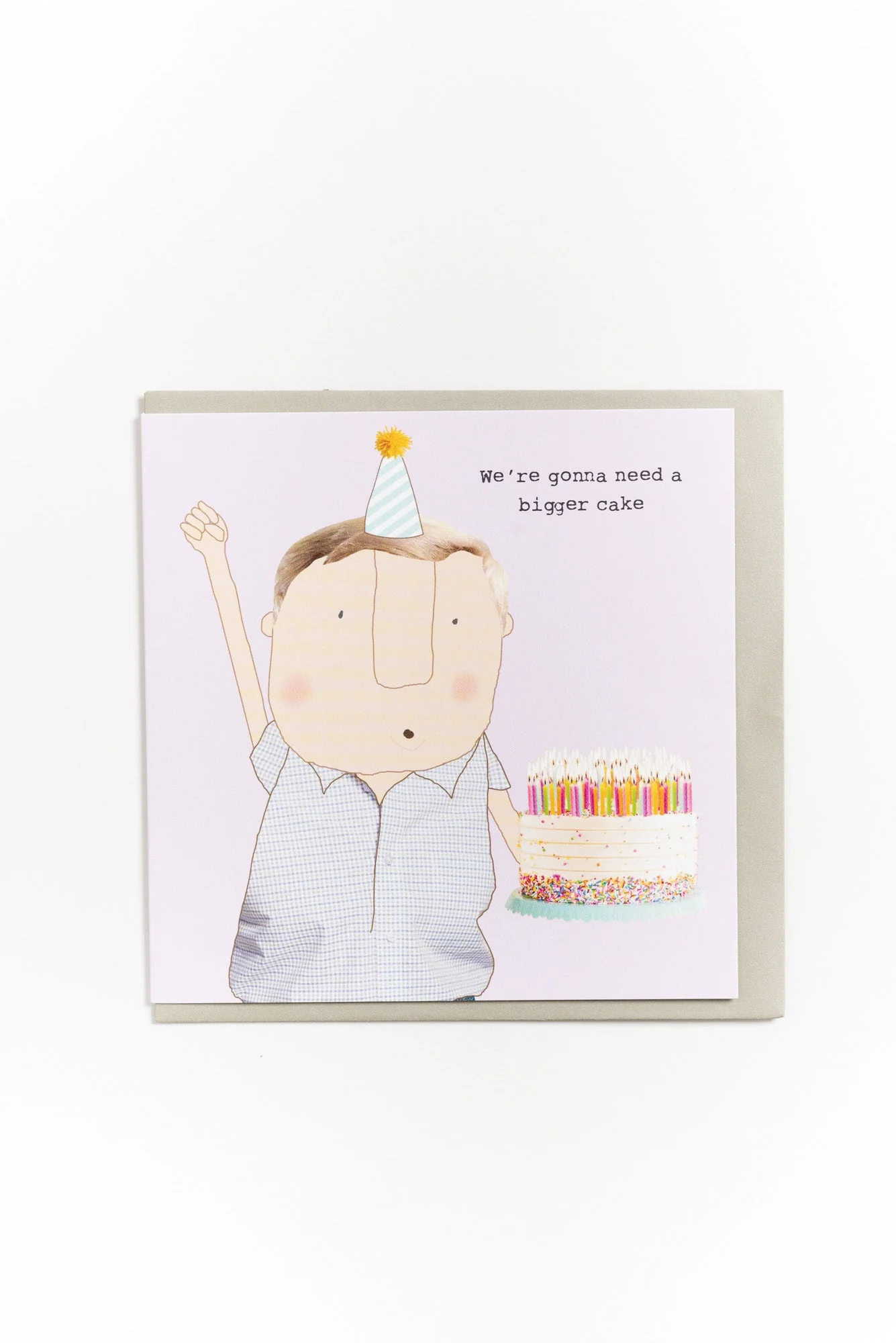Bigger Birthday Cake Card