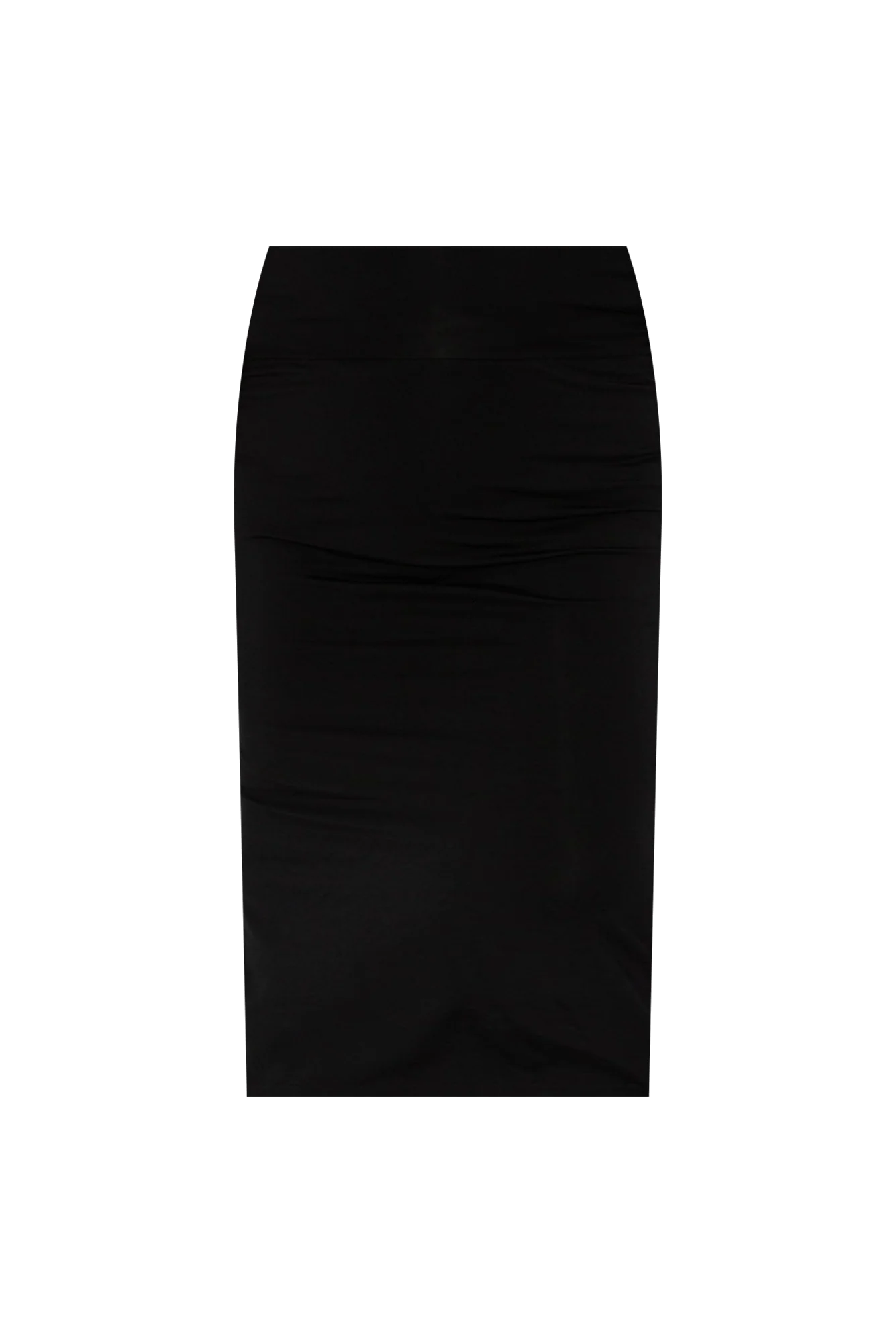 Black Bamboo Maxi Tube Skirt - Image 3
