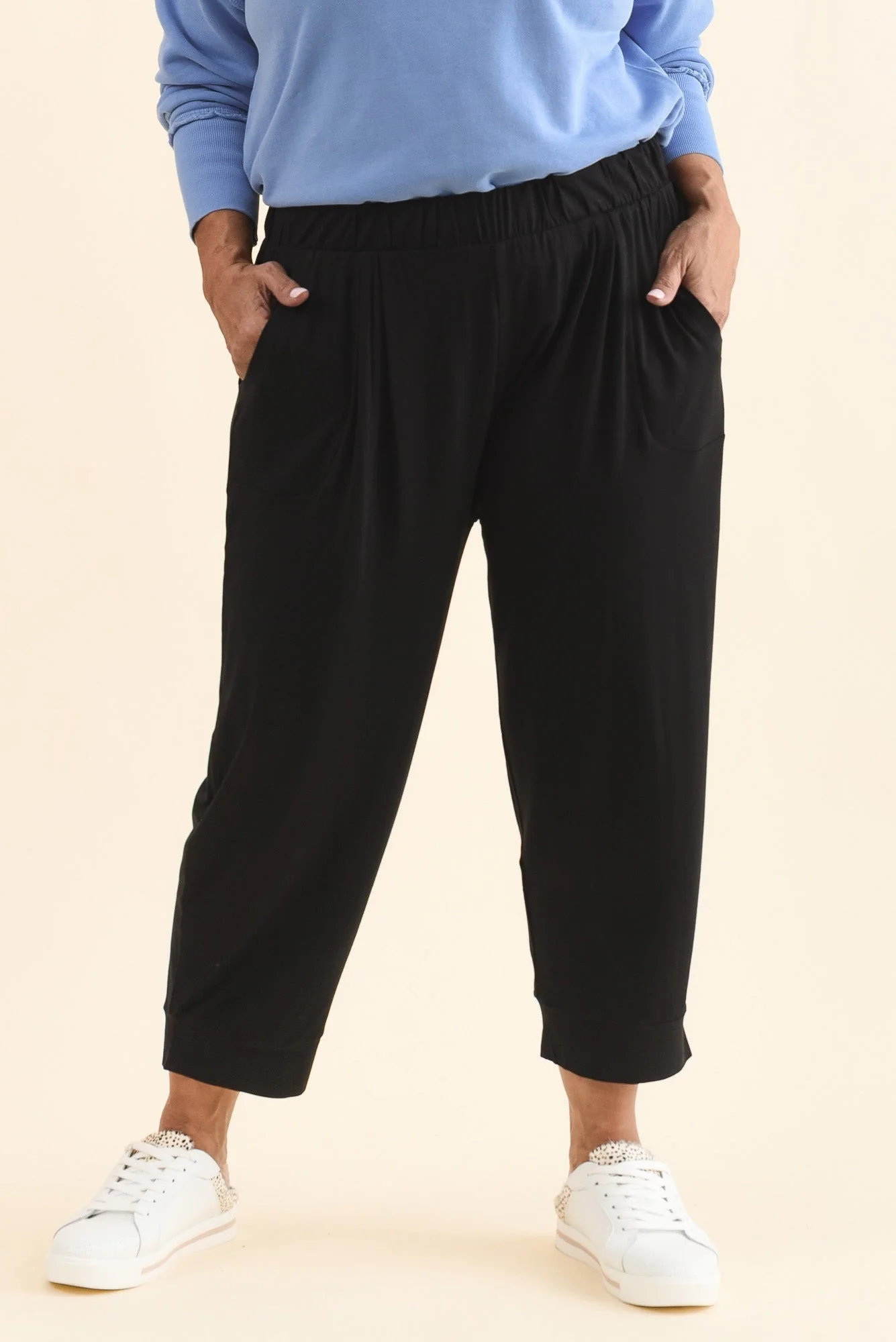 Black Tokyo Slouch Pants - Image 8