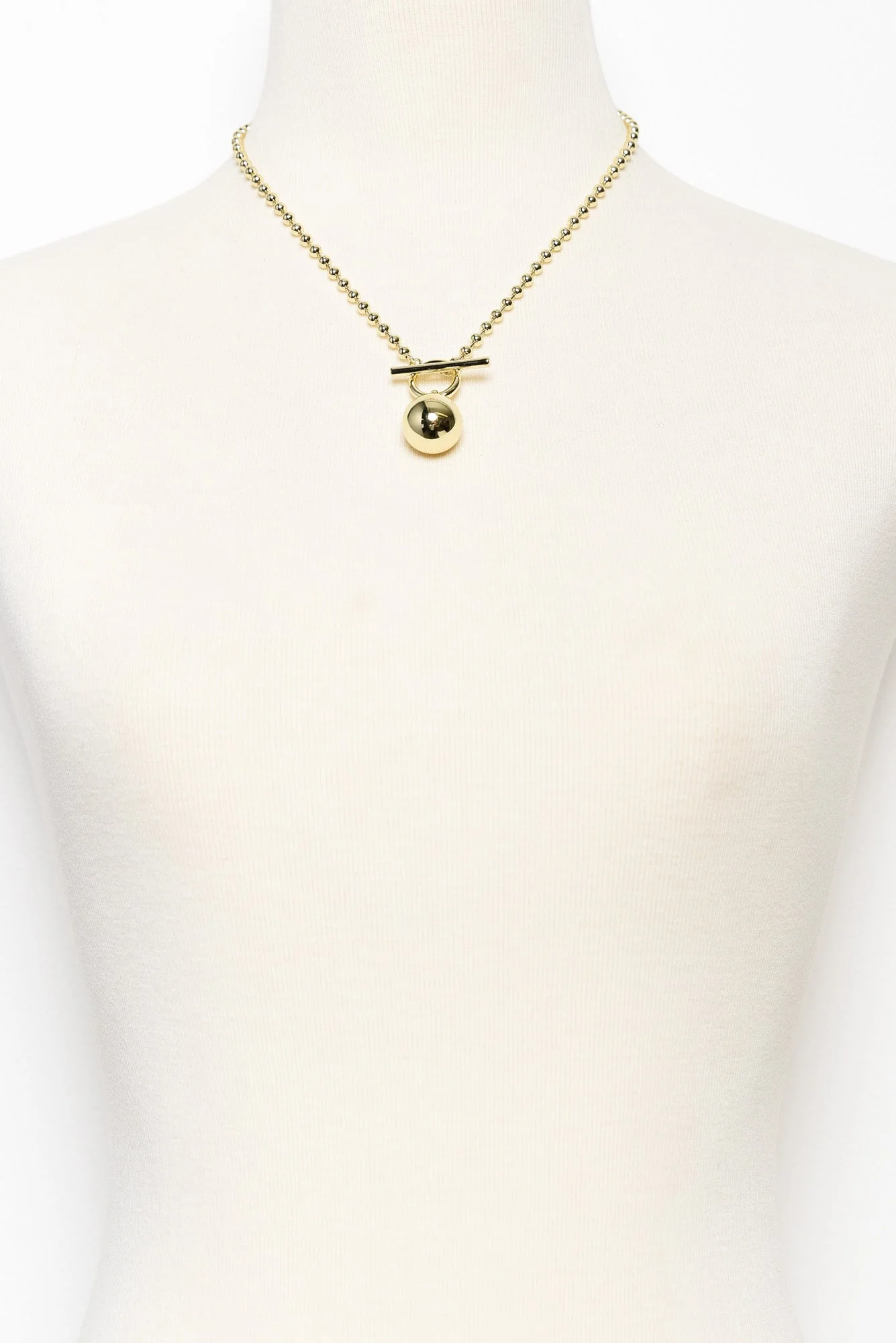 C Minor Gold Pendant Necklace - Image 2