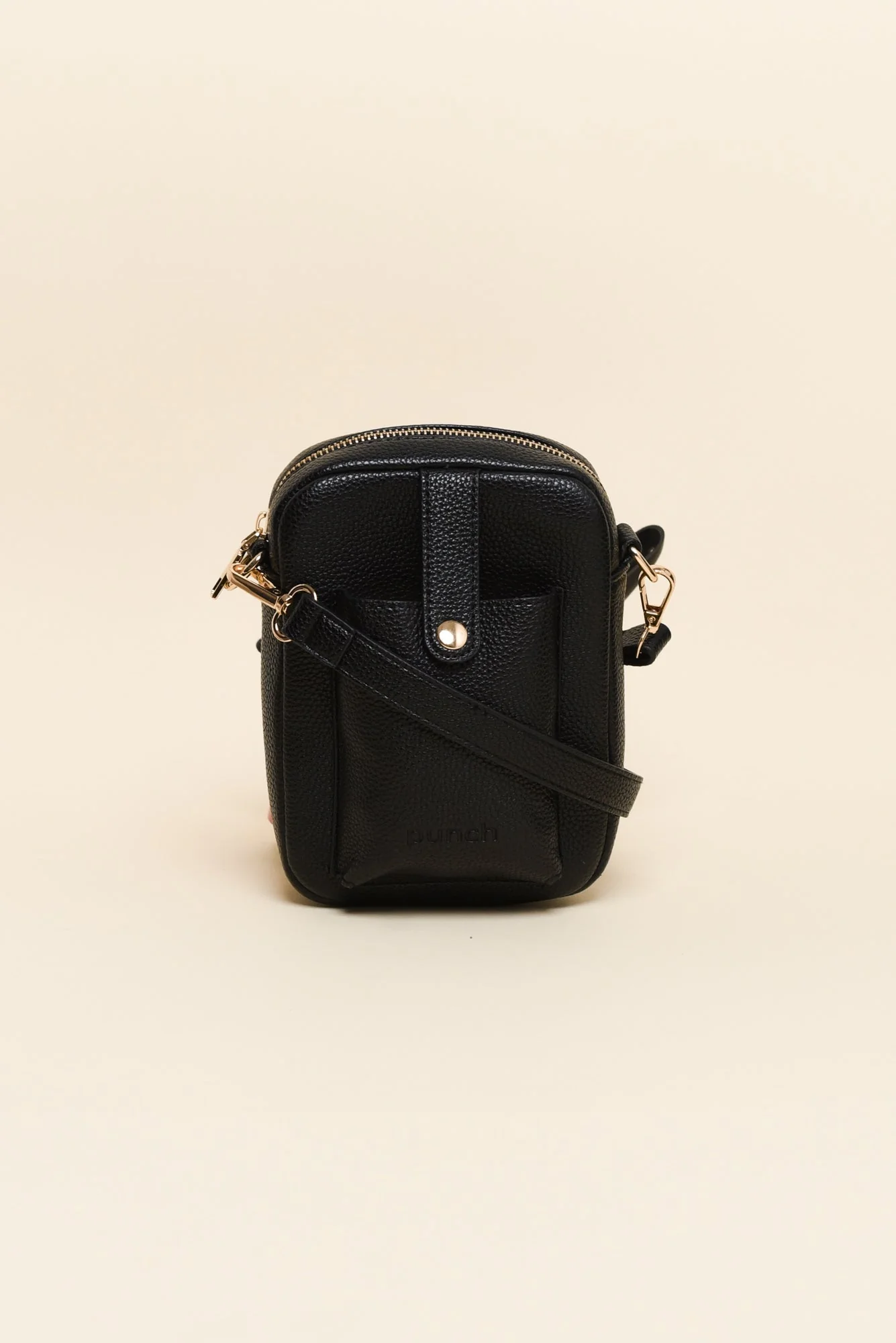 Charlie Black Crossbody Bag - Image 2