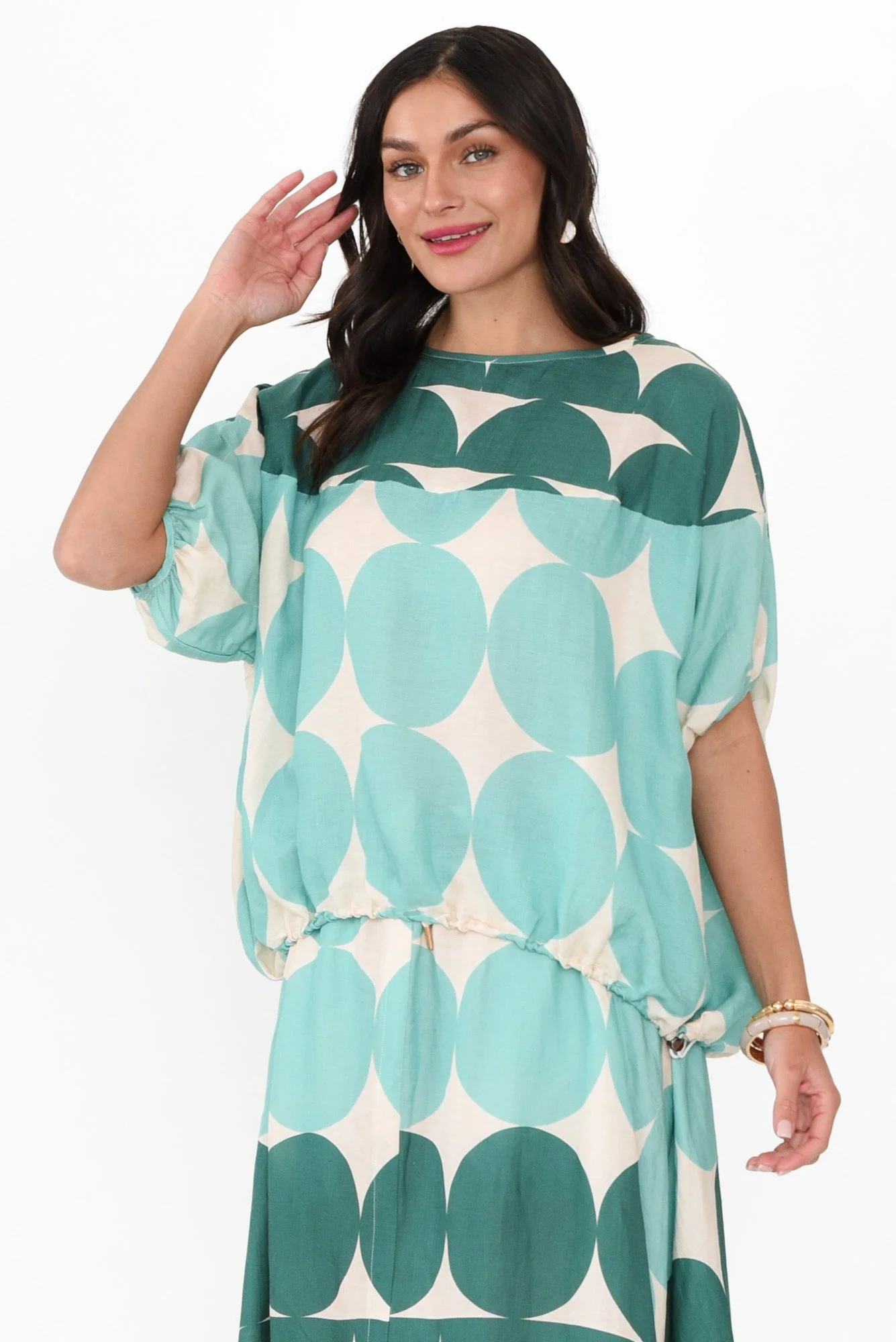 Curve Plus Size Short Sleeve Tops