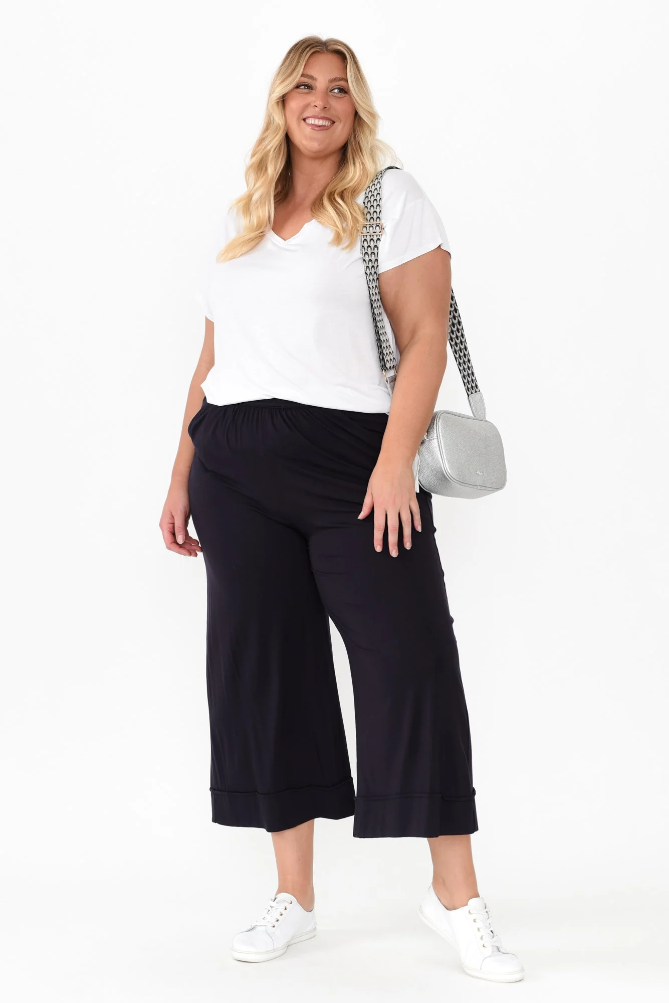 Jenkins White Modal Tee - Image 11