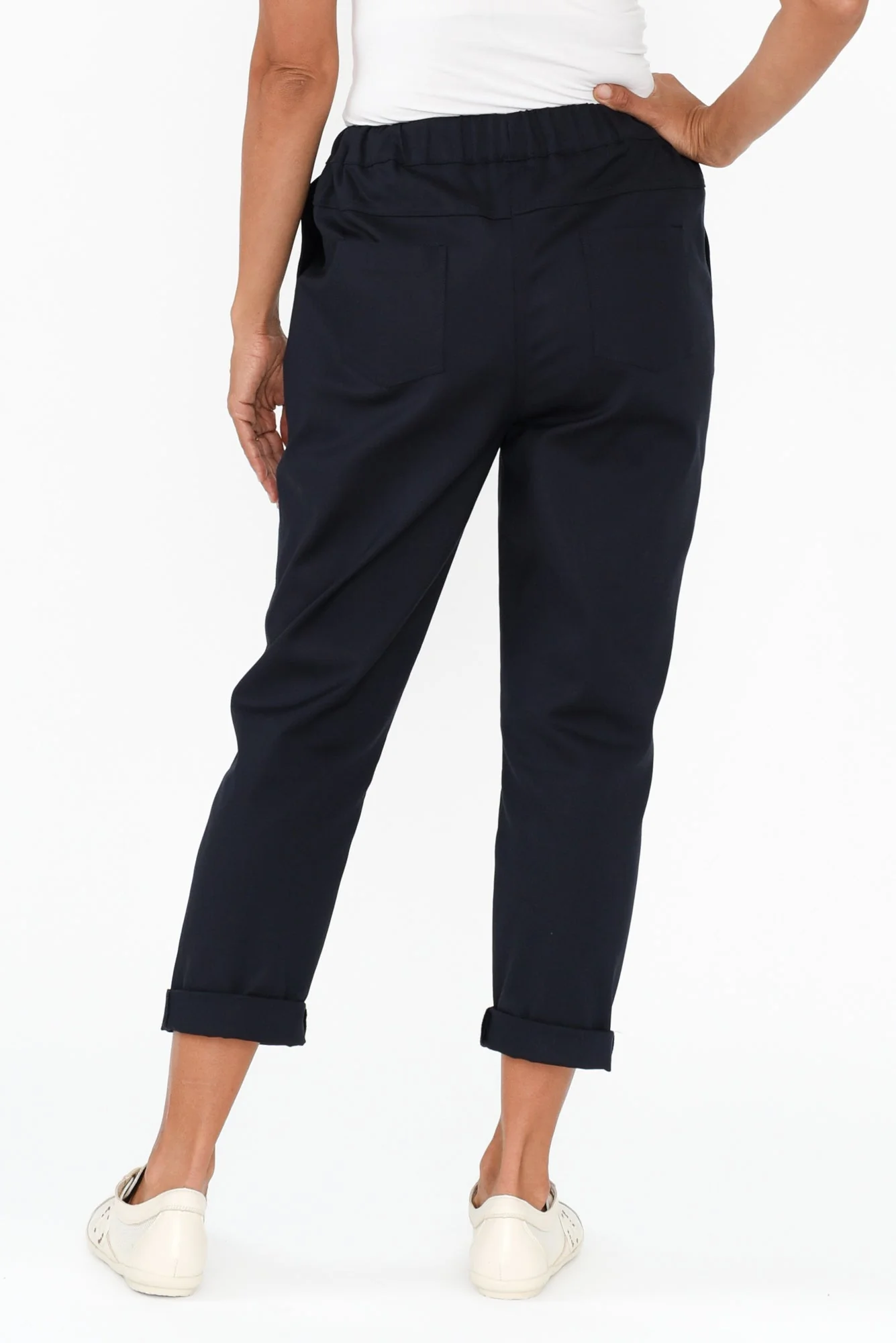 Kenzie Navy Drawstring Pants - Image 6