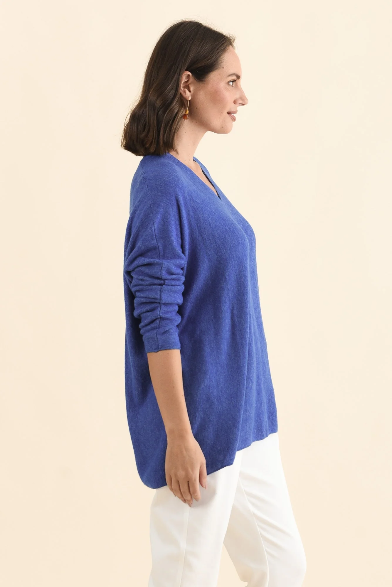 Lakin Blue Knit Jumper - Image 3
