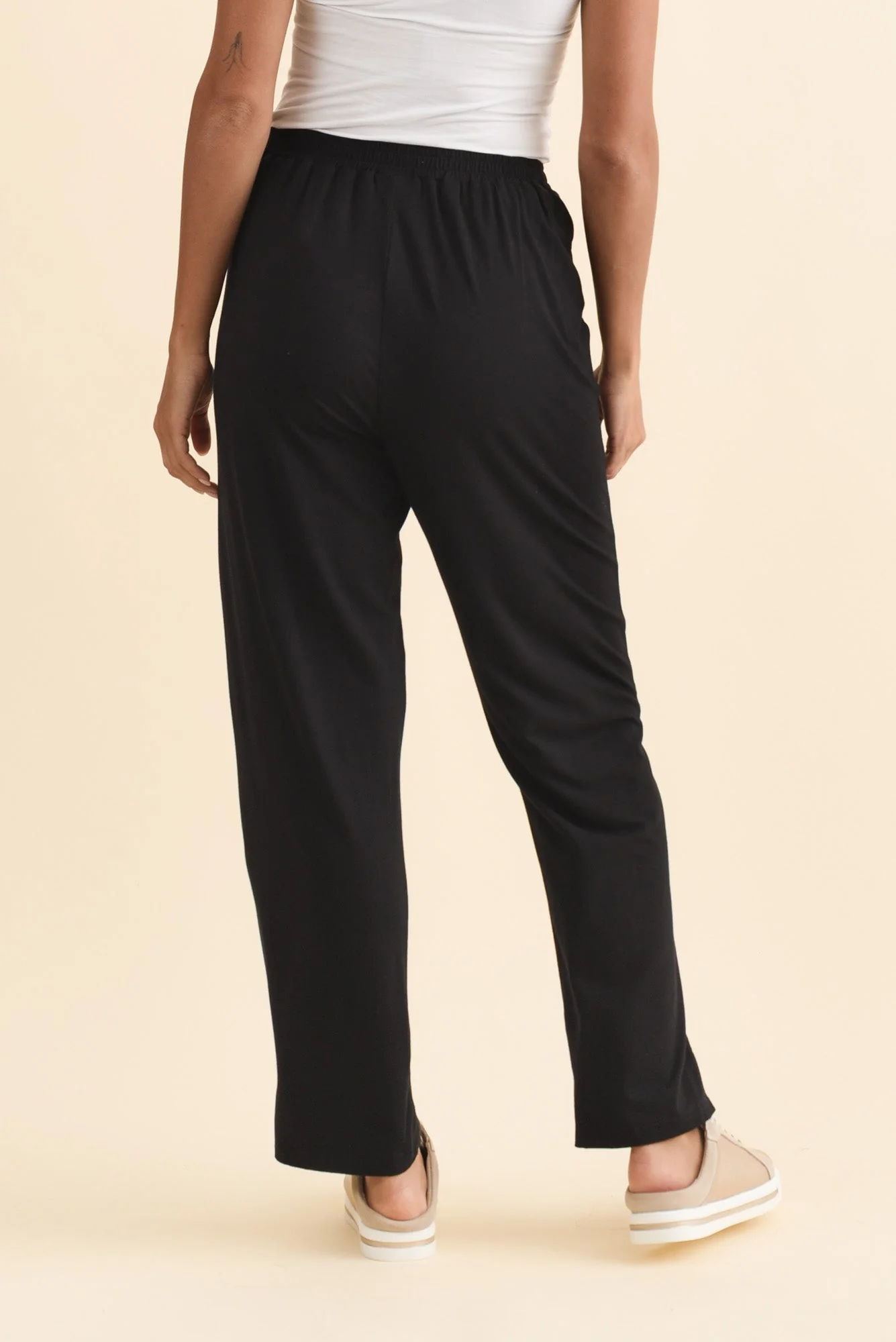 Lopez Black Pocket Pants - Image 5