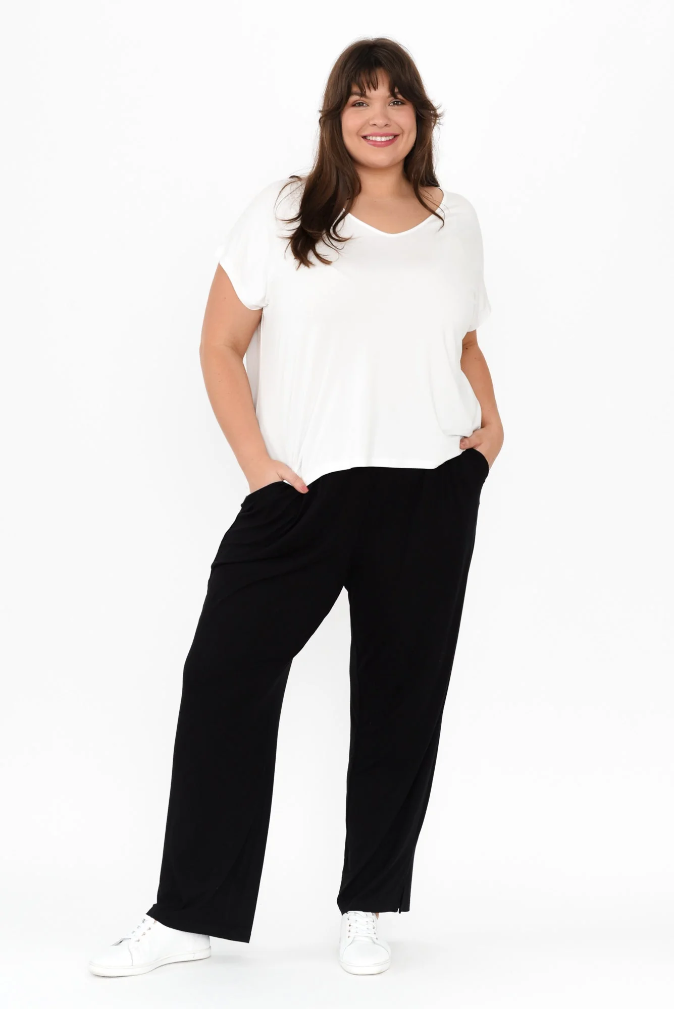 Lopez Black Pocket Pants - Image 9