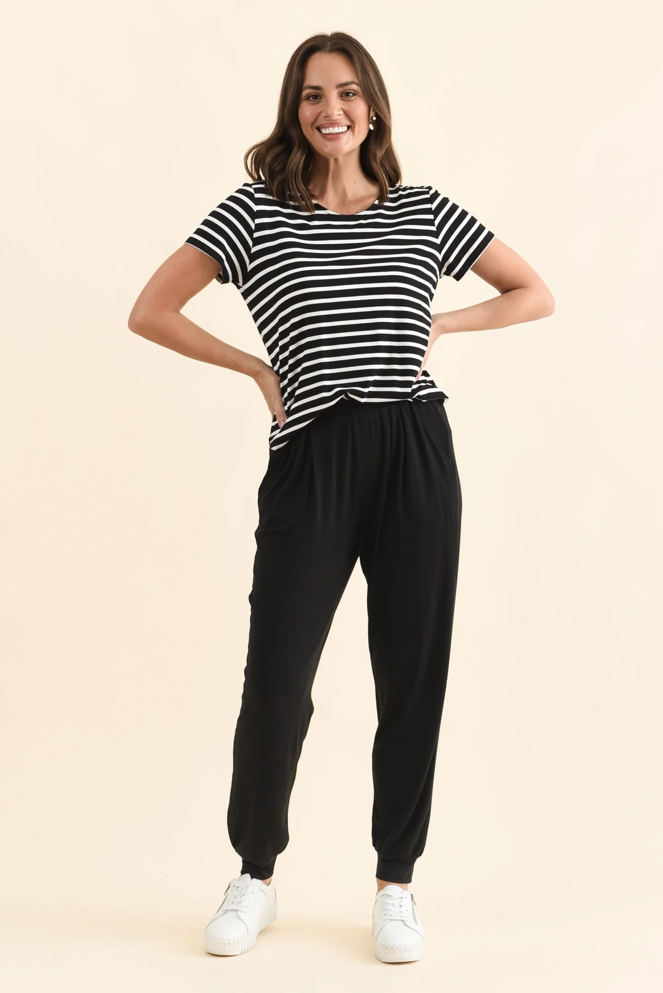 Louis Black Jogger Pants - Image 6
