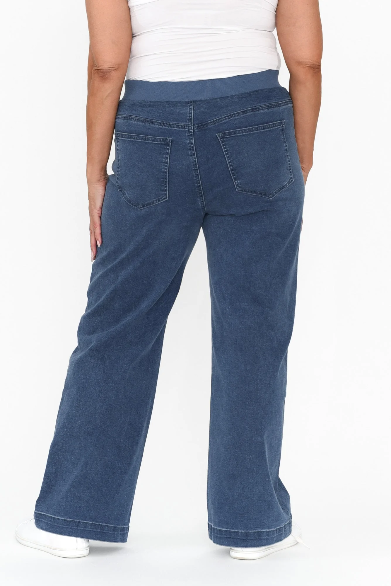 Maddy Blue Straight Leg Jeans - Image 12