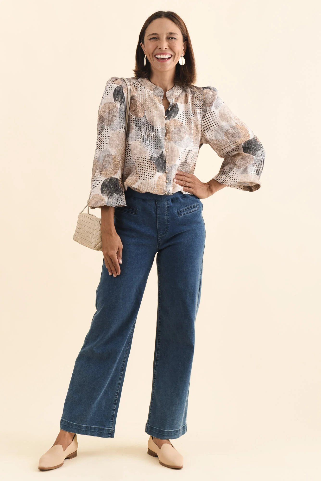 Maddy Blue Straight Leg Jeans - Image 17