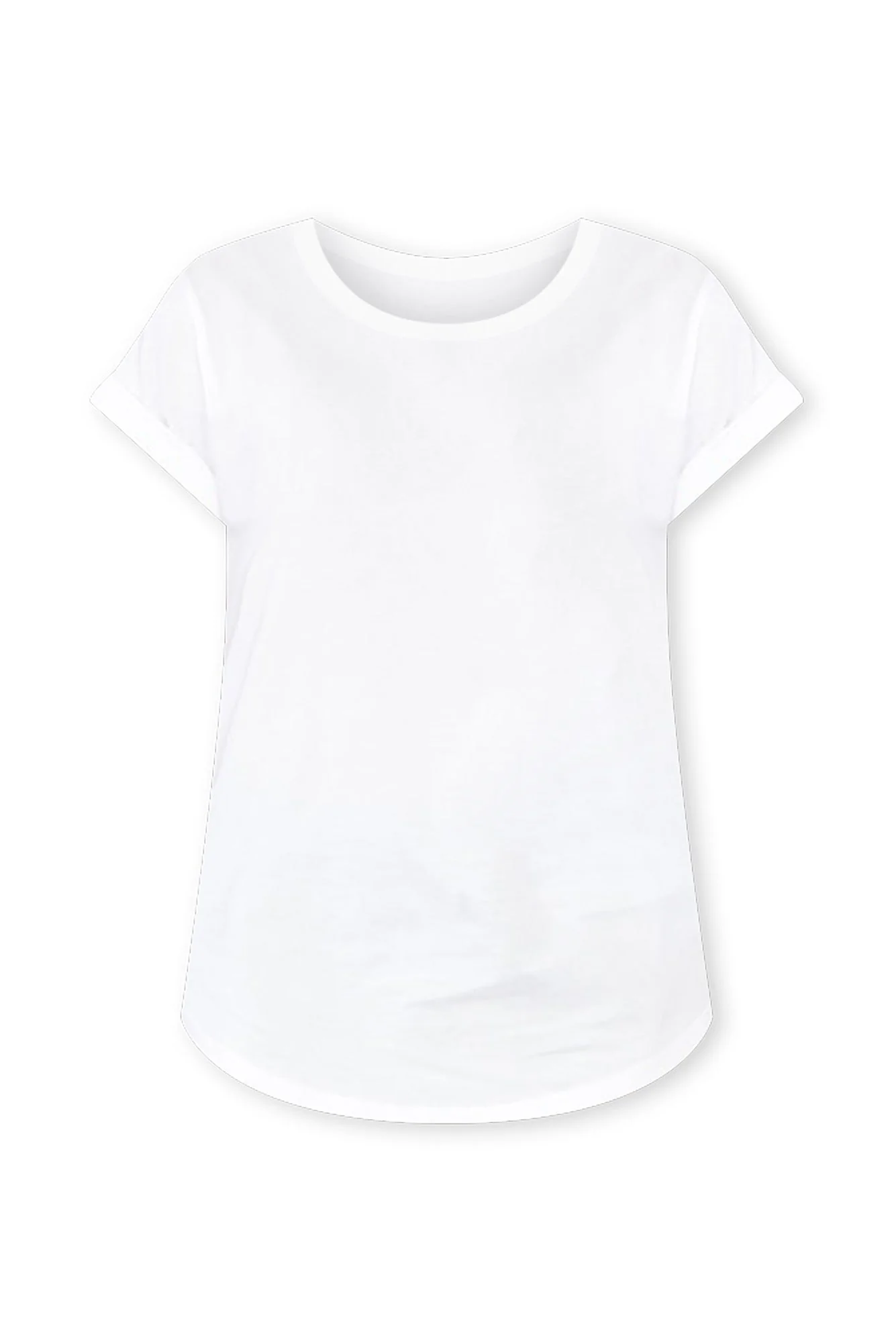 Manly White Cotton Tee - Image 3