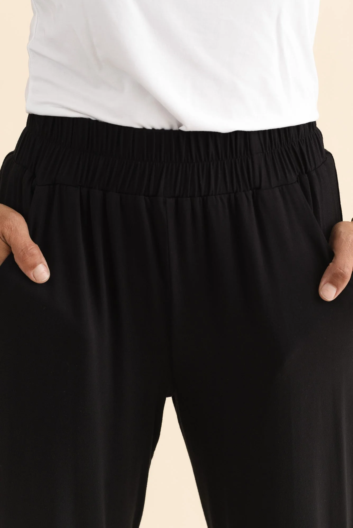 Rosella Black Bamboo Pants - Image 7