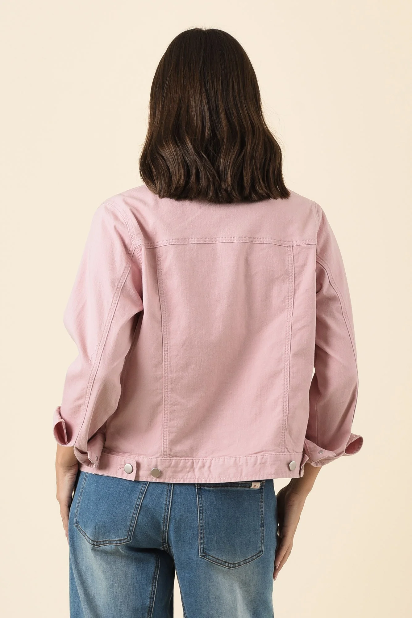 Siobhan Blush Stretch Jacket - Image 5