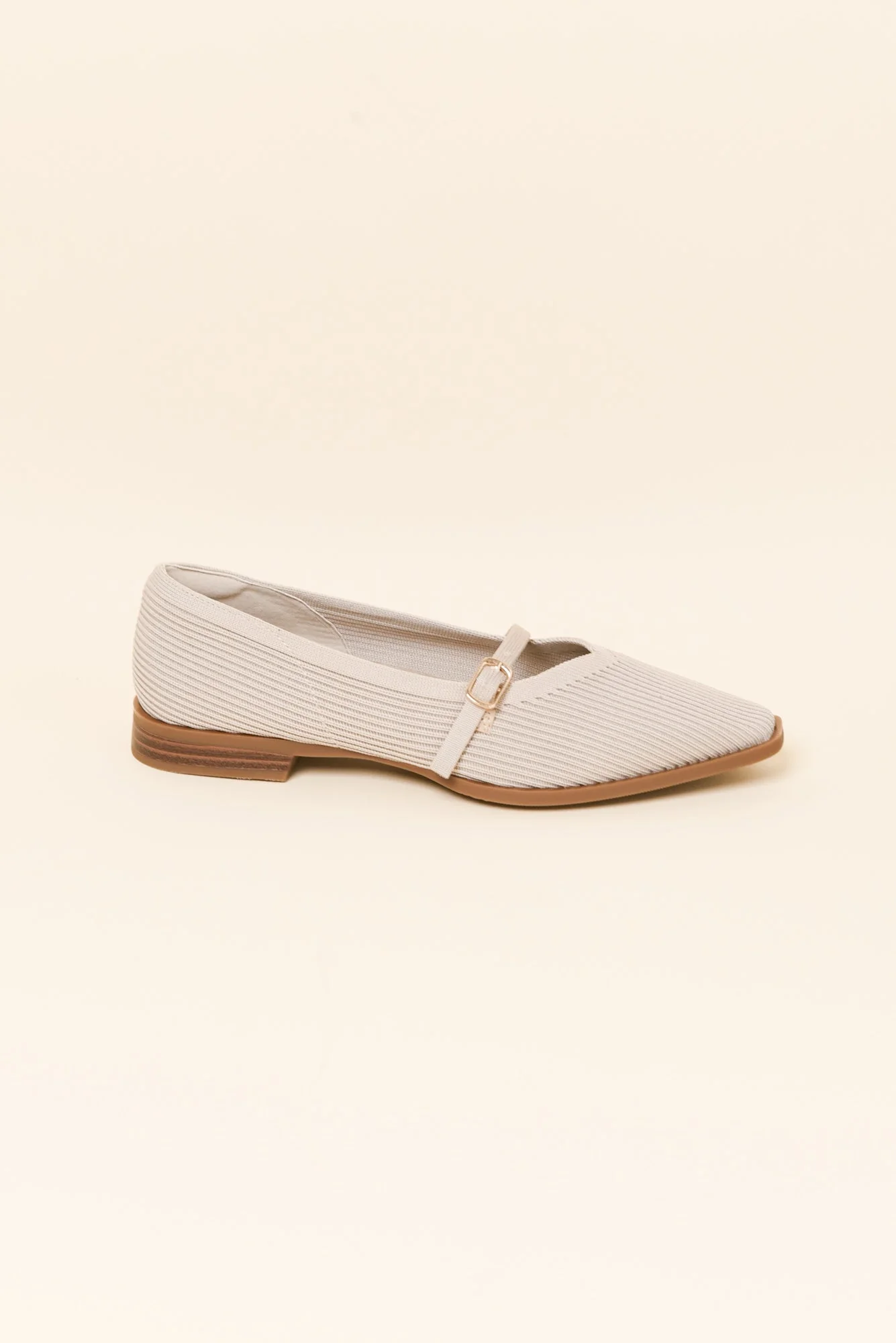 Syri Taupe Ballet Flat