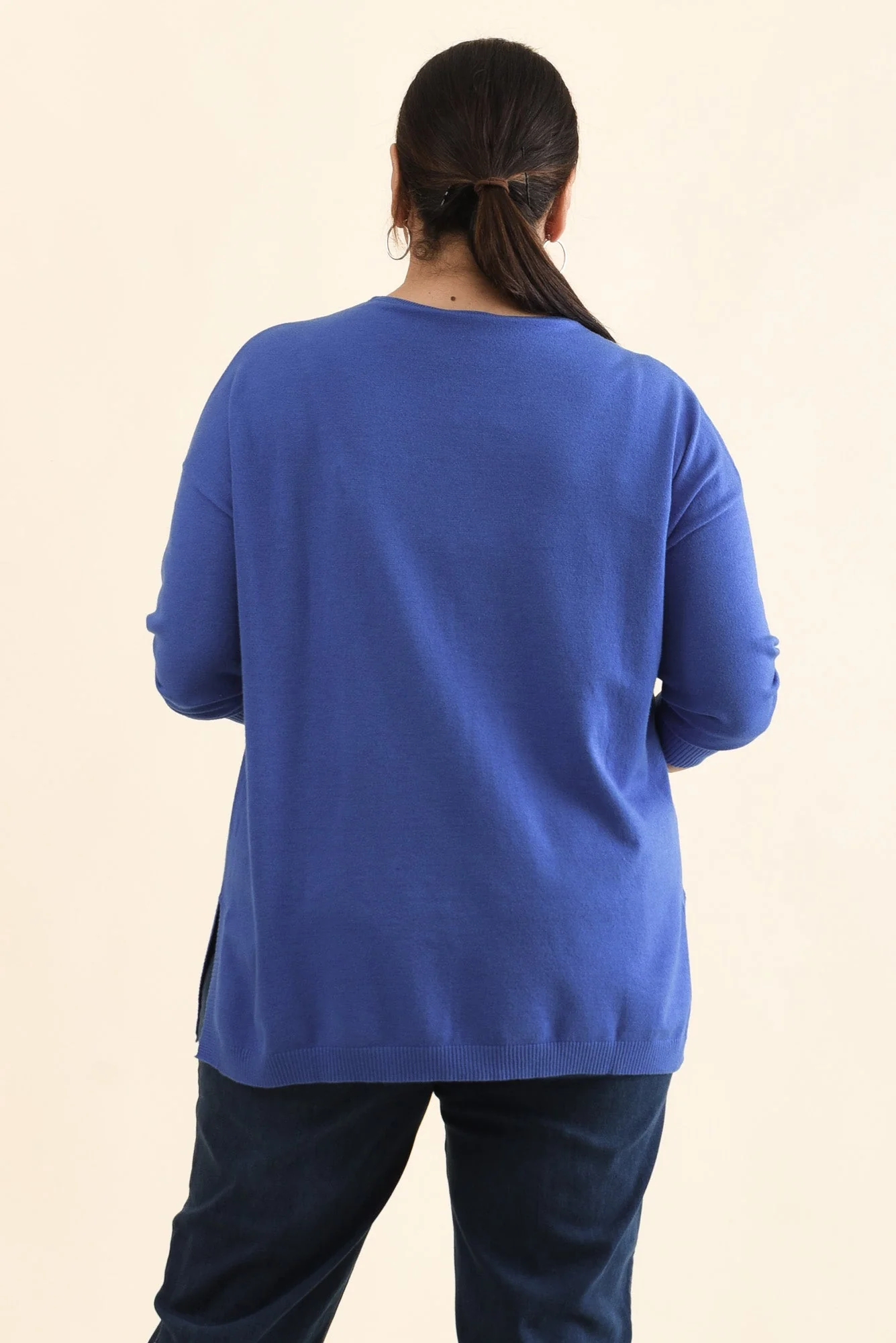 Tanner Cobalt Knit Jumper - Image 11