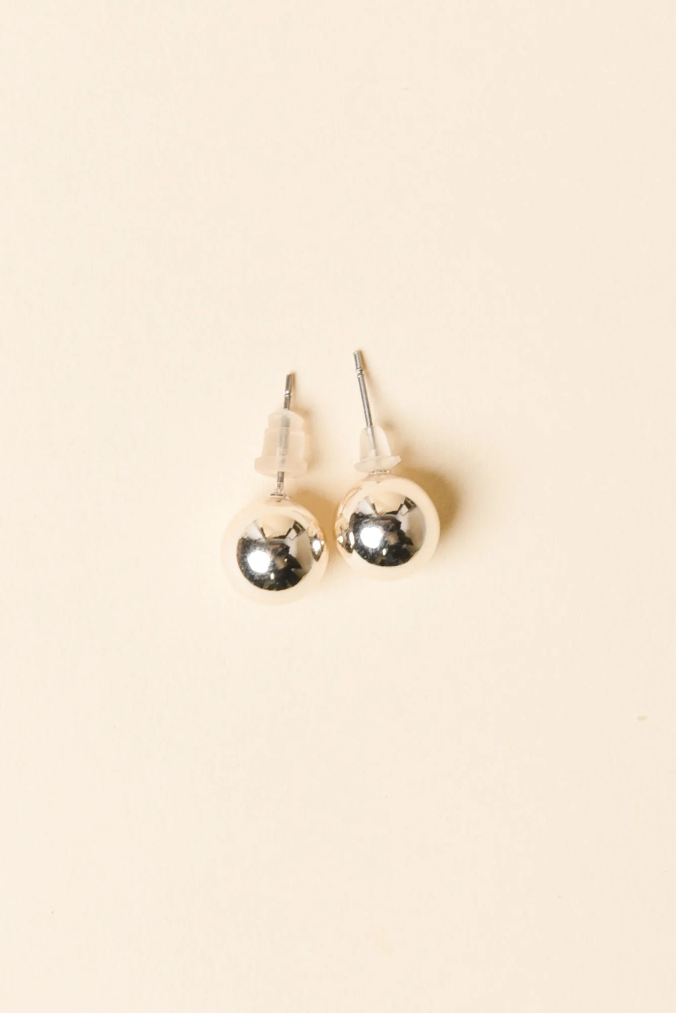 Tommy Silver Stud Earrings